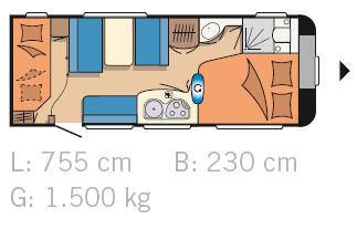 Hobby 540 Kmfe Excellent