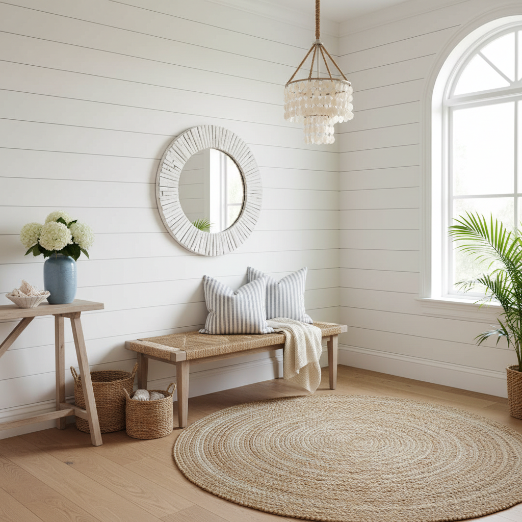 Coastal entryway design inspiration