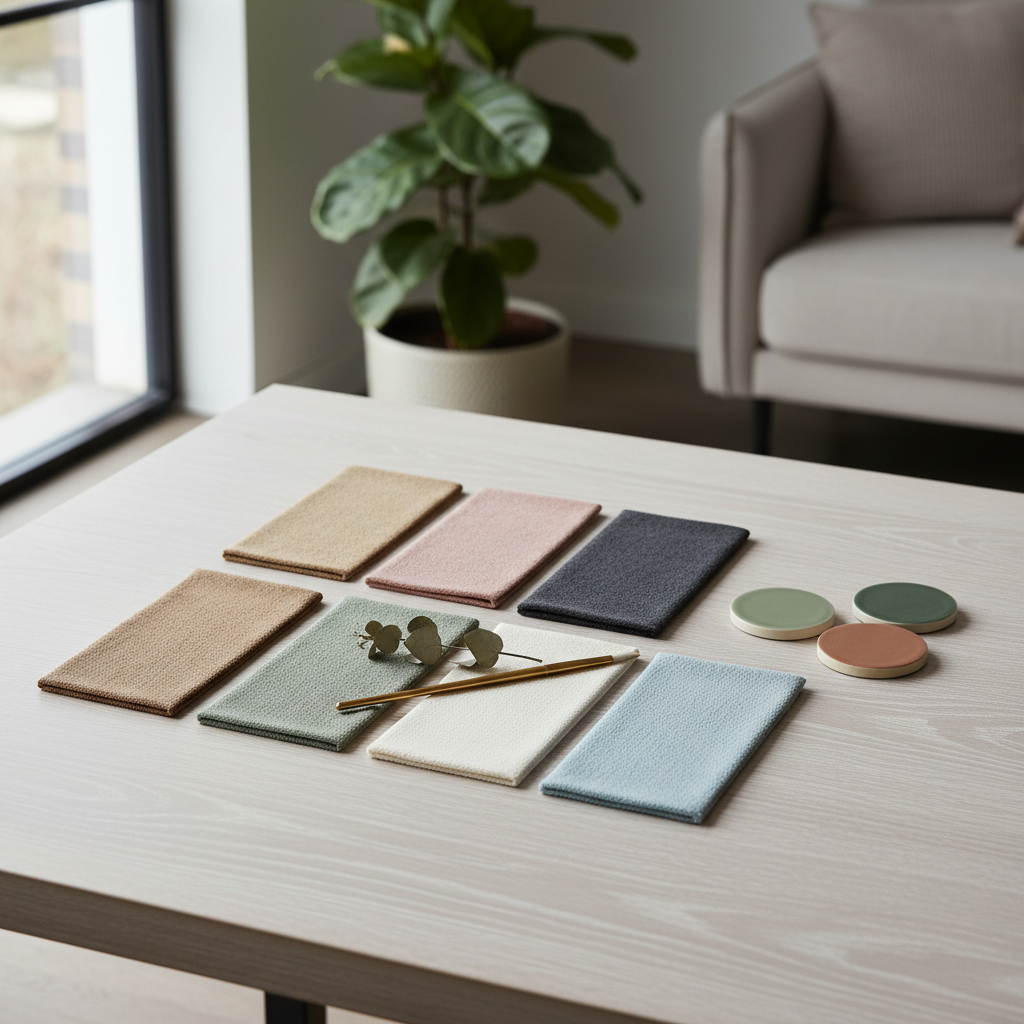 Image of a chosen palette with color swatches