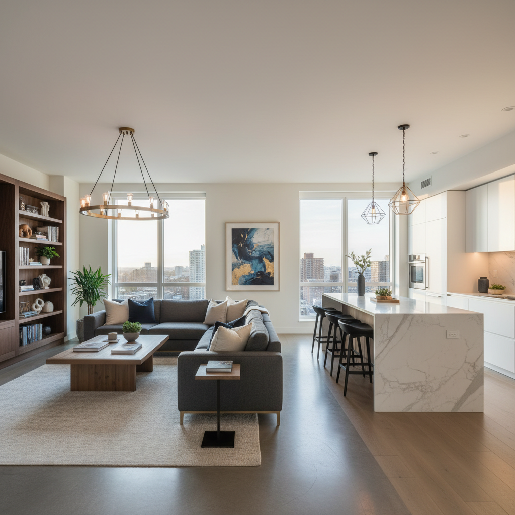 Interior design prompt suggestions