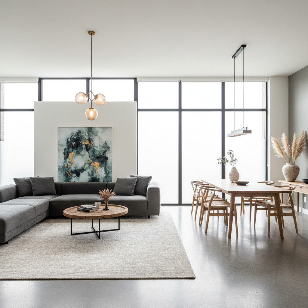 High-quality studio listing photo example