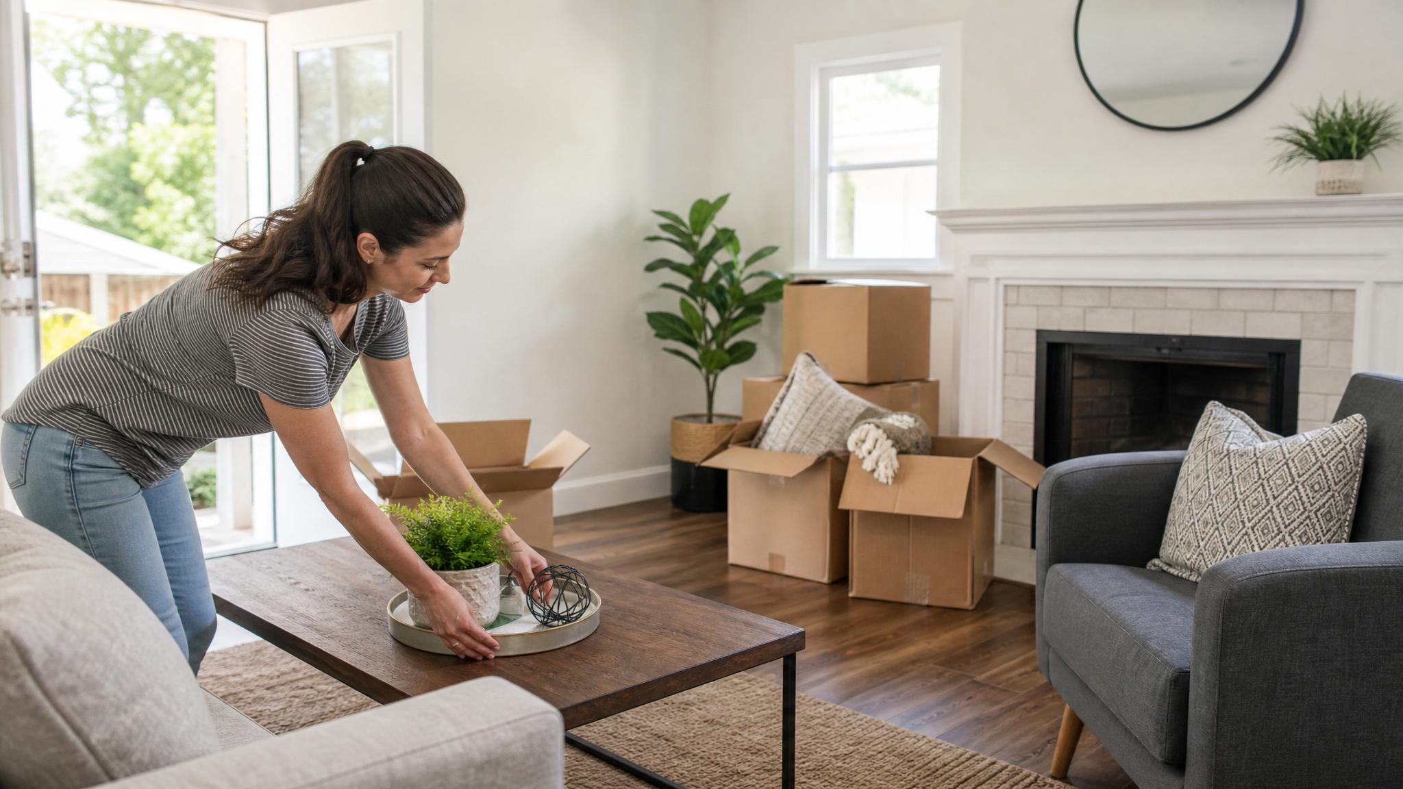 Image showing the staging process