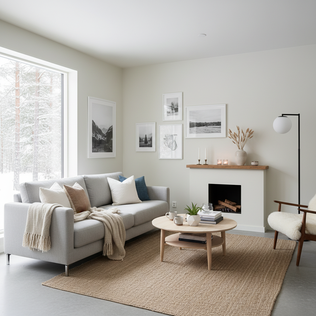 Nordic small living room design inspiration