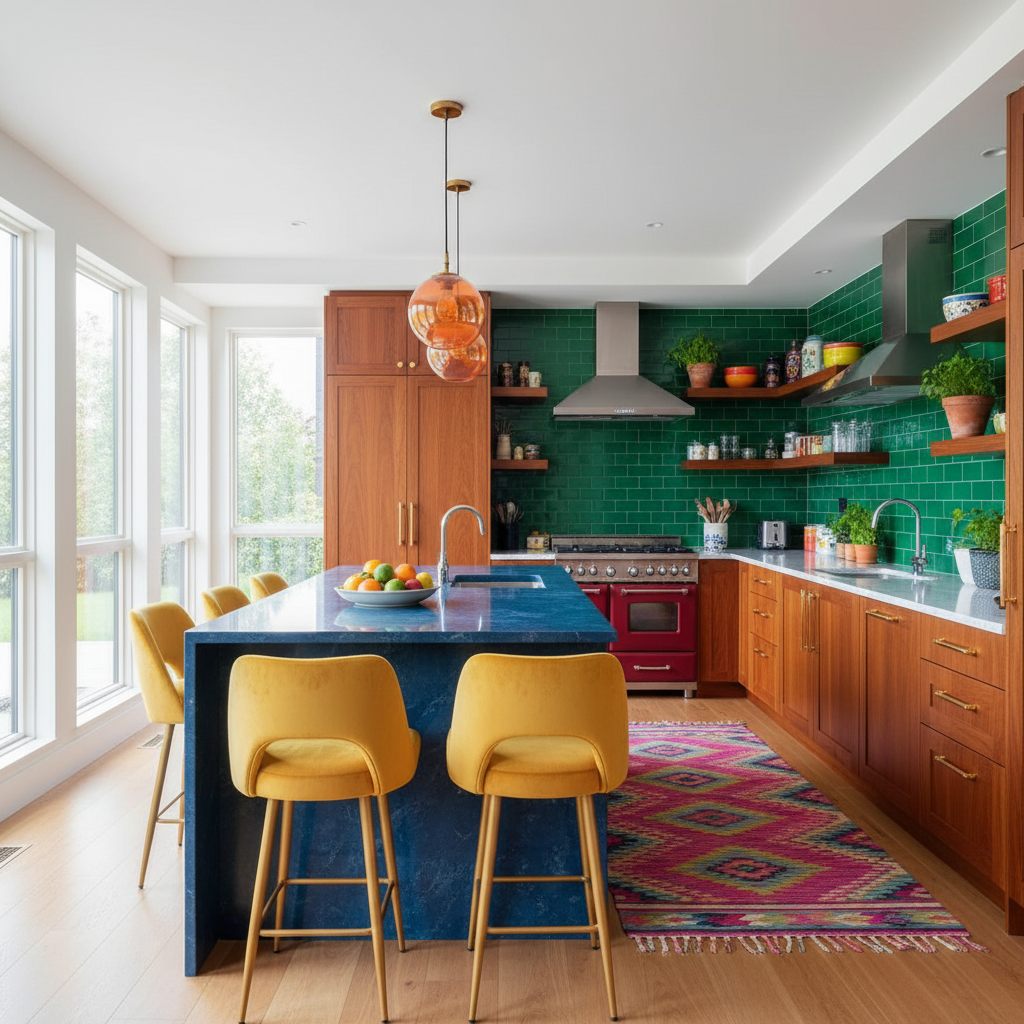 Example of well-lit kitchen photo with vibrant colors