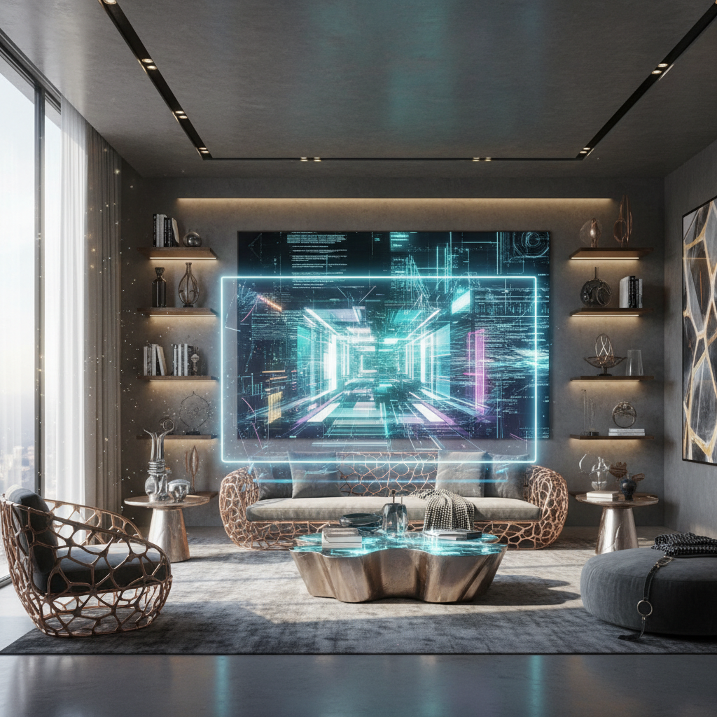 A visual representation of AI-generated design prompts.