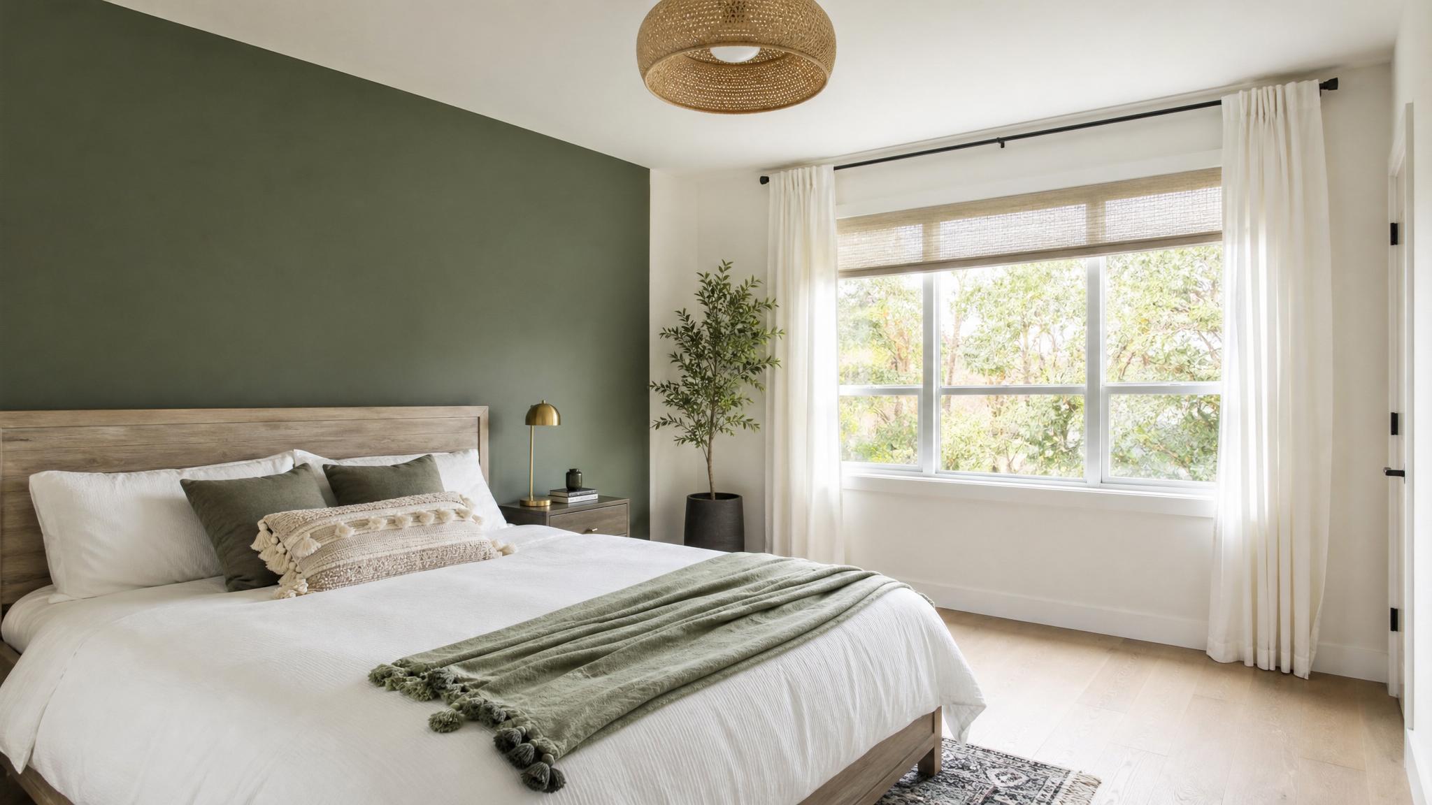 Painting an accent wall