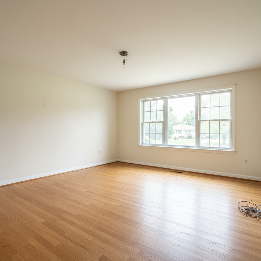 Virtual staging before and after examples