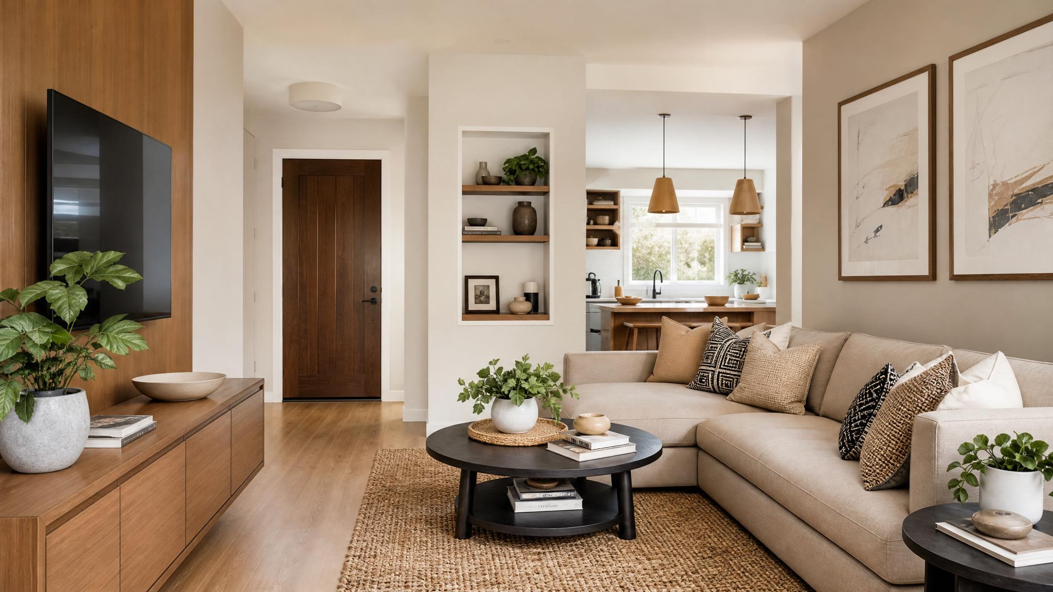 Smart layout designs for small living rooms