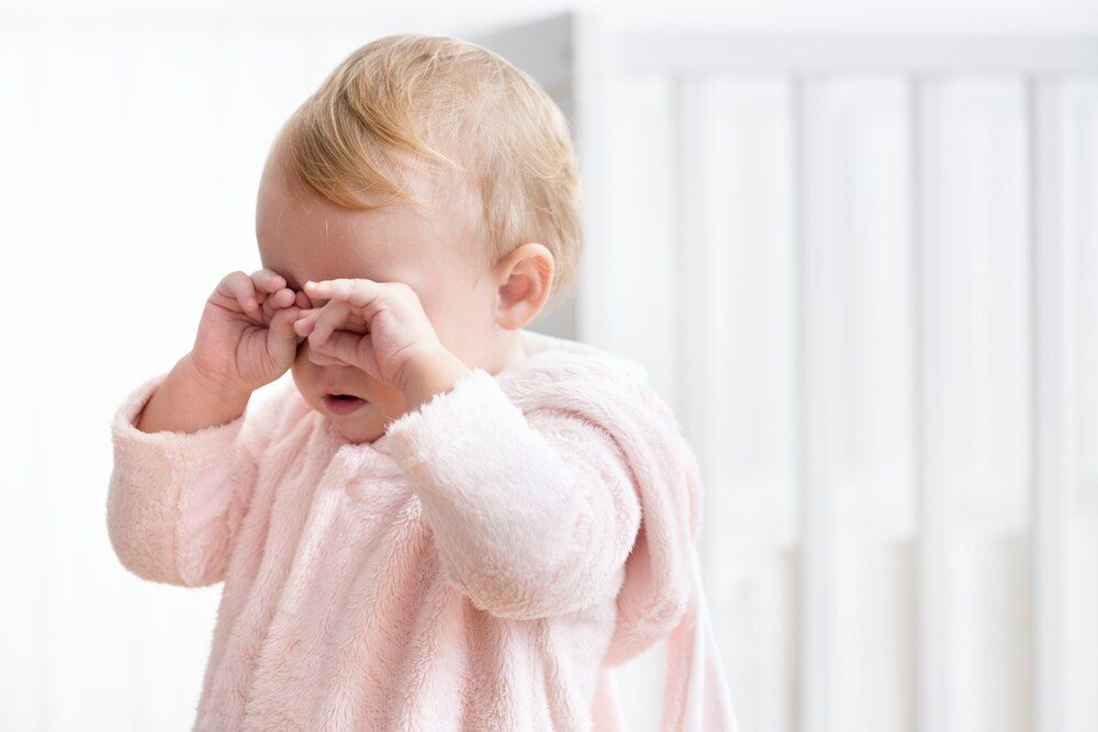 Conjuntivite em bebê: sinais e como limpar os olhos