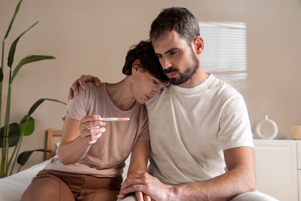 casal com dificuldade de engravidar devido a prolactina alta