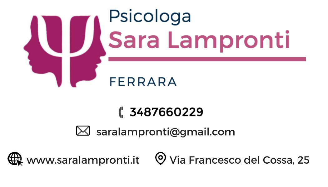 Dr.ssa Sara Lampronti Psicologo