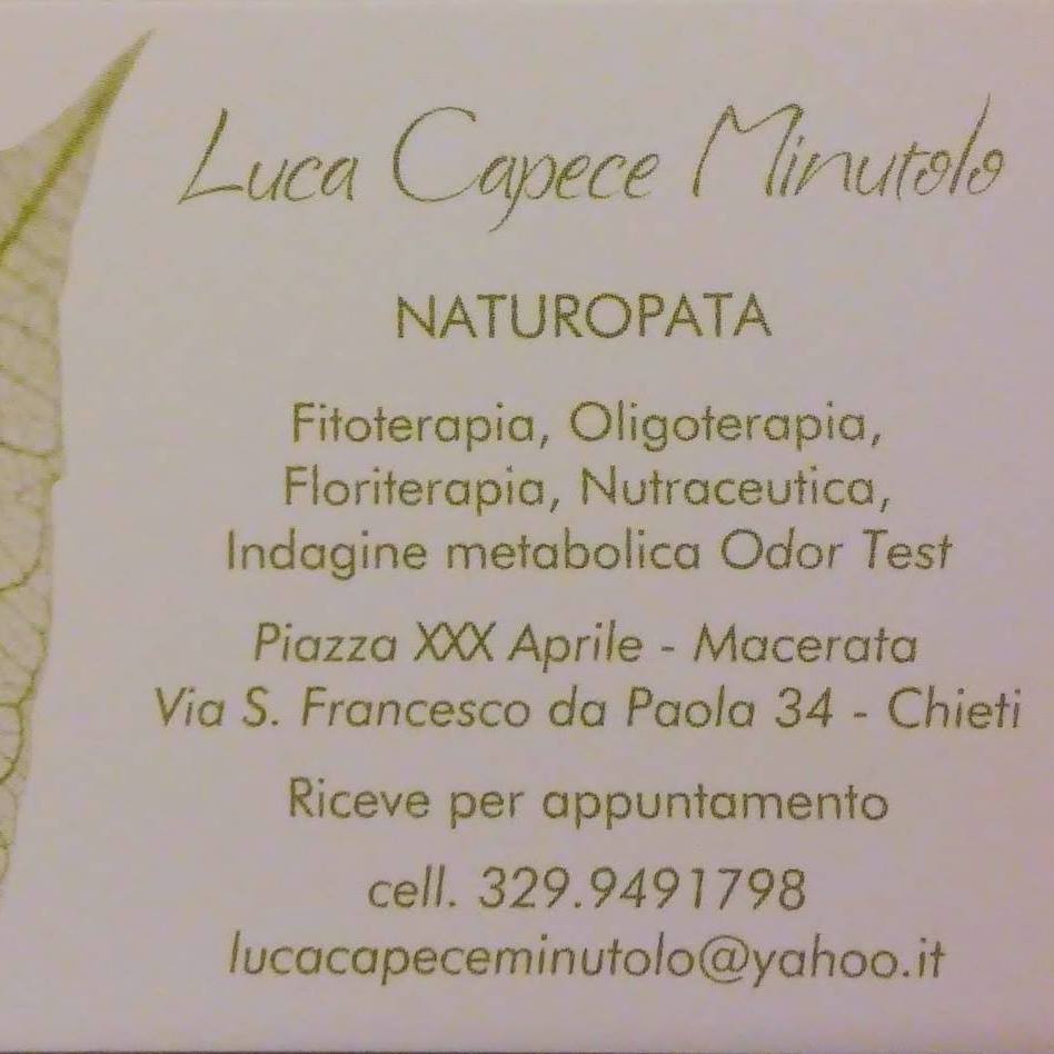 Dr. Luca Capece Minutolo Naturopata