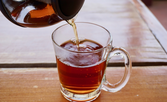 Una tazza di tè per glaucoma