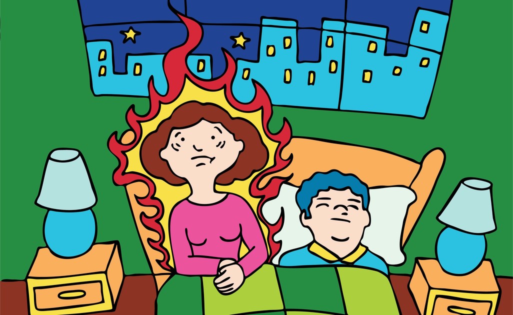 vampate di calore: i sintomi