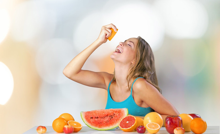 Pelle in estate: dieta sana