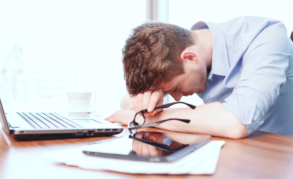 Dormire male influisce sull'attenzione diurna al lavoro