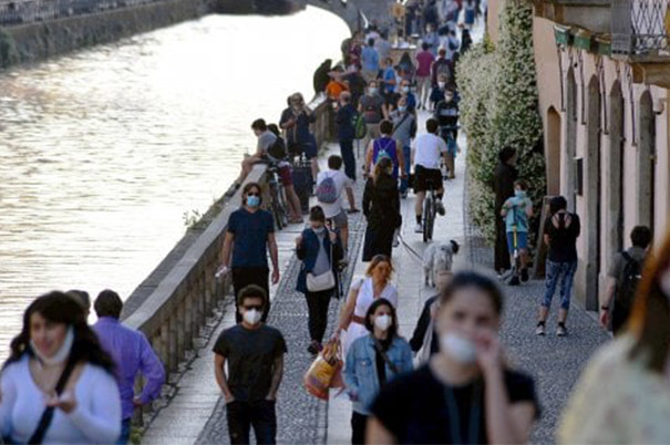 navigli milano: affollamento fase 2, cosa è successo