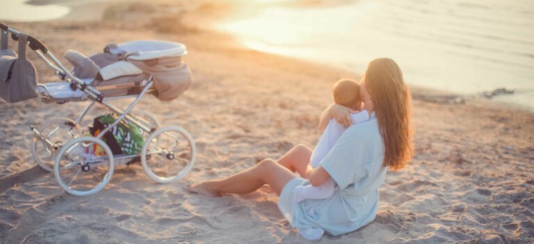 Ecco dei consigli su dove andare nelle vacanze con neonati