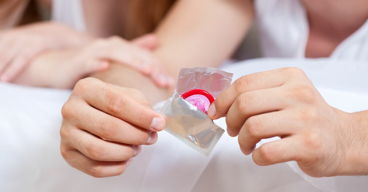 gli step per inserire il preservativo