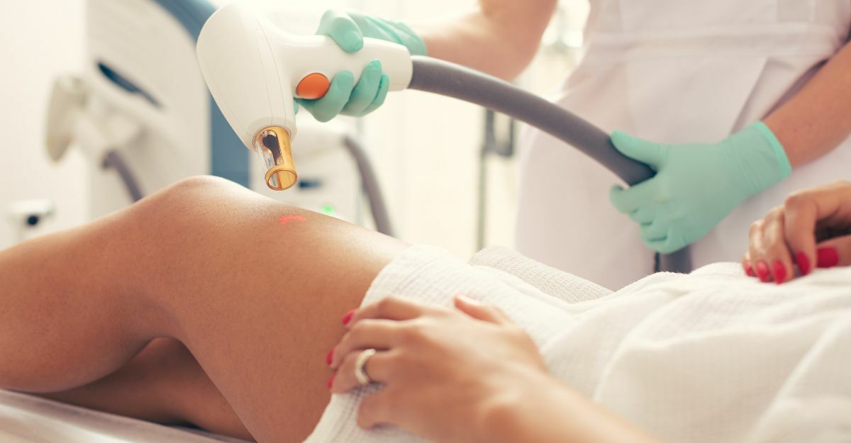 trattamento con laser