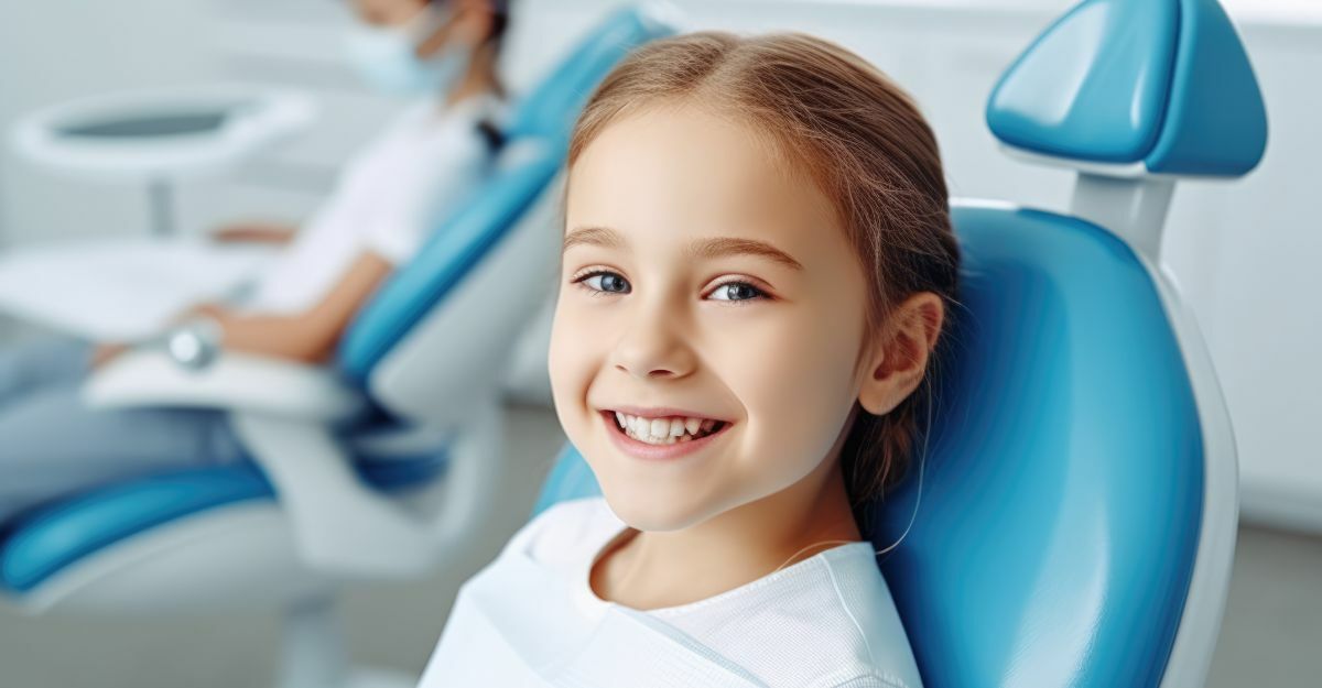 bambina dal dentista