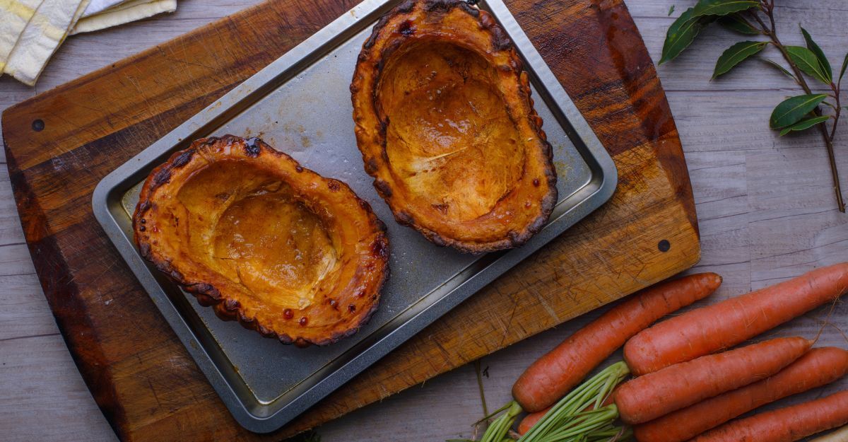 zucca al forno croccante