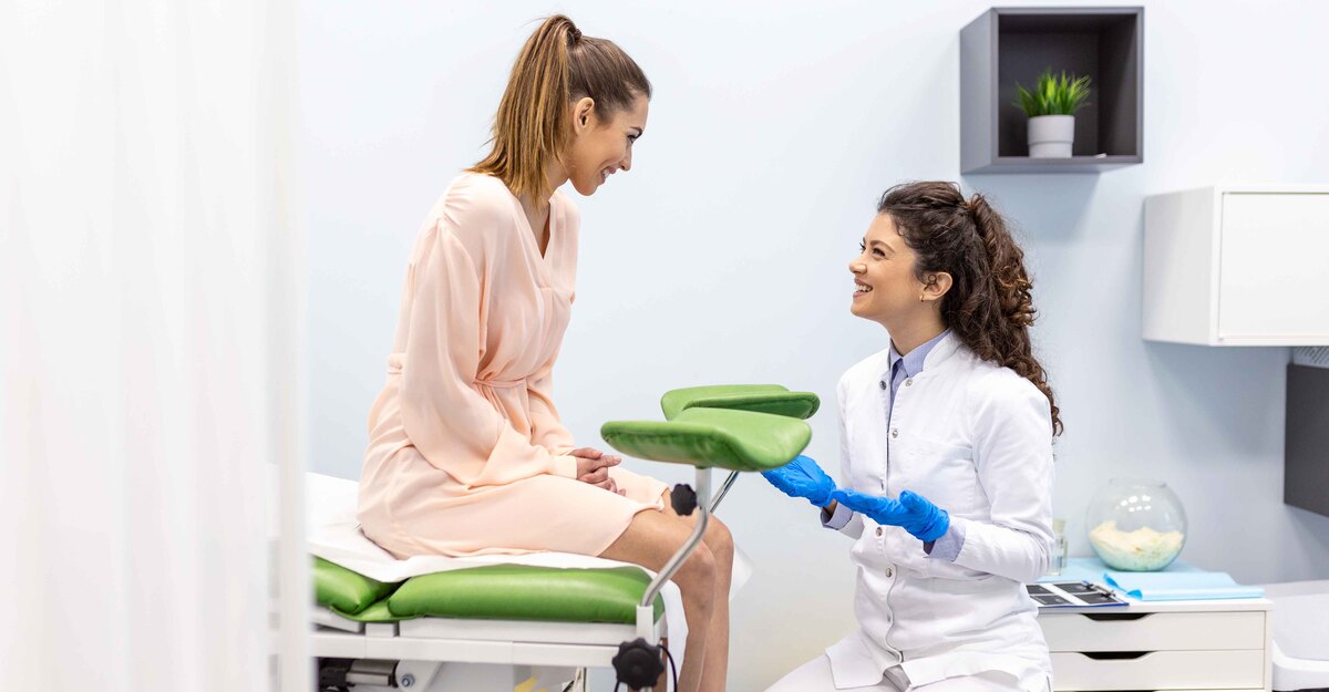 Donna dal ginecologo