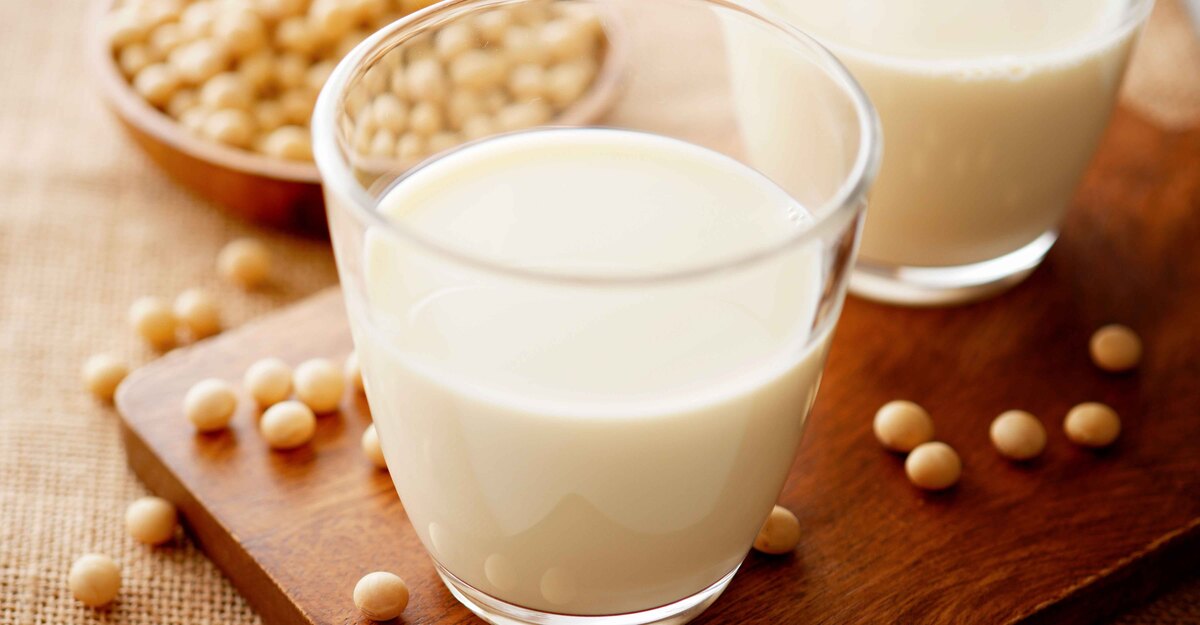 Del latte di soia
