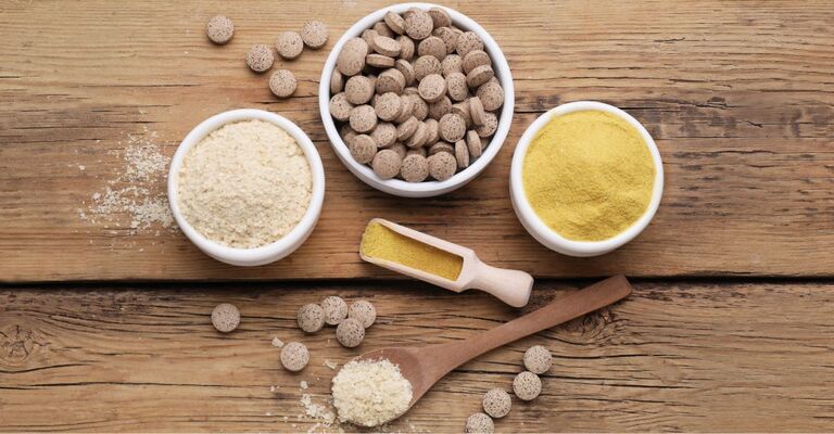 Varie tipologie di lievito di birra