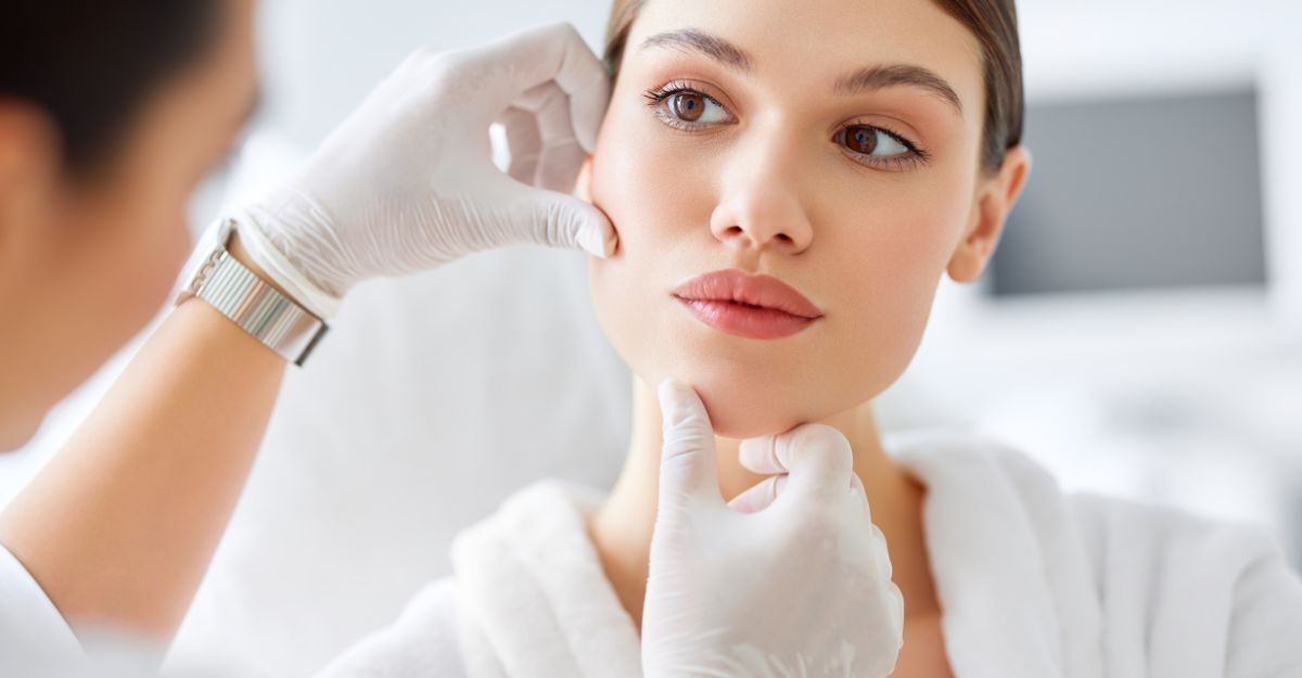 paziente dal dermatologo