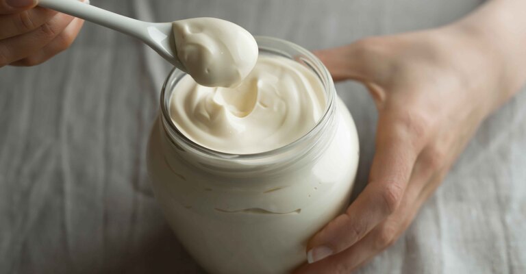 un barattolo di maionese