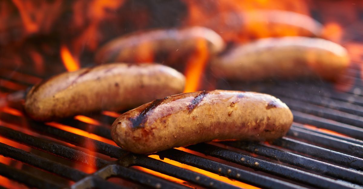Salsicce sulla griglia