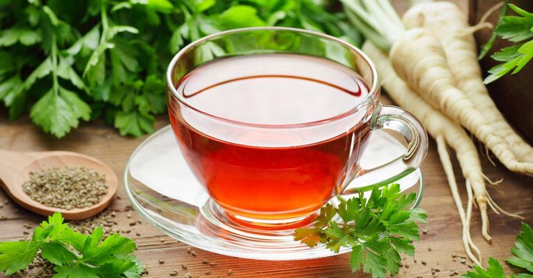 infuso di prezzemolo