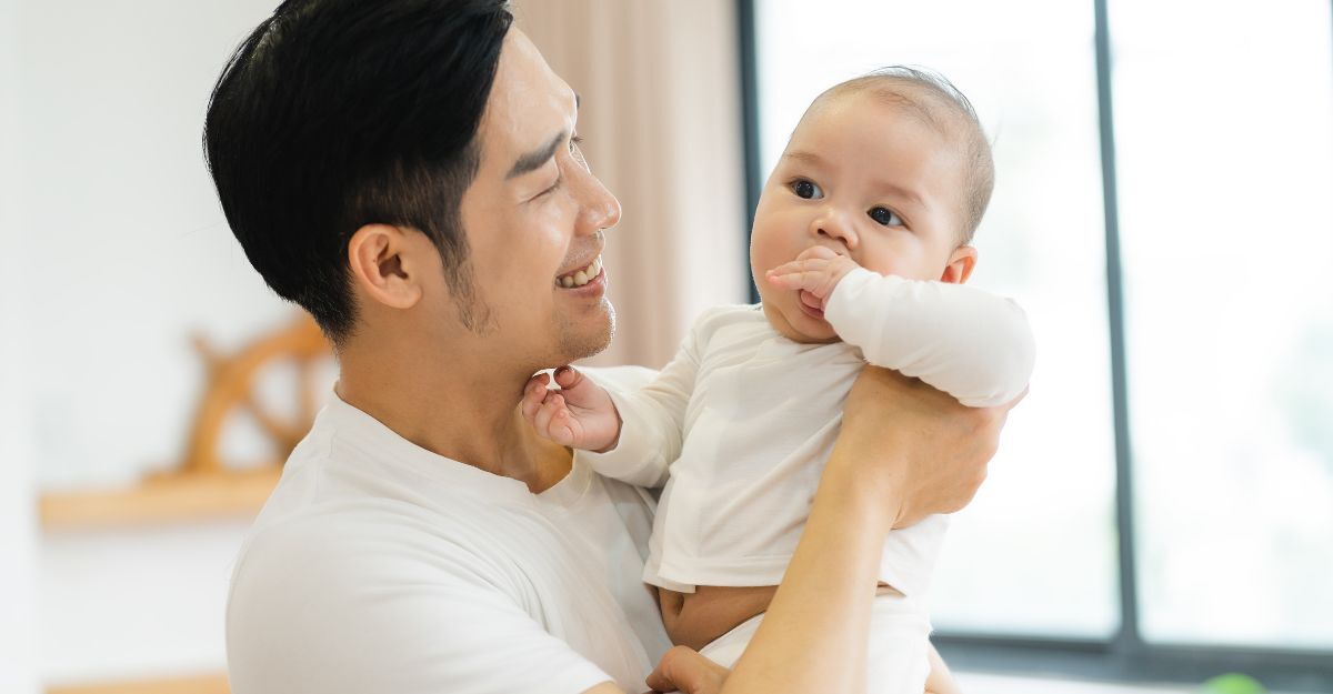 neonato con papa