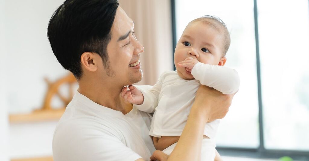 neonato con papa
