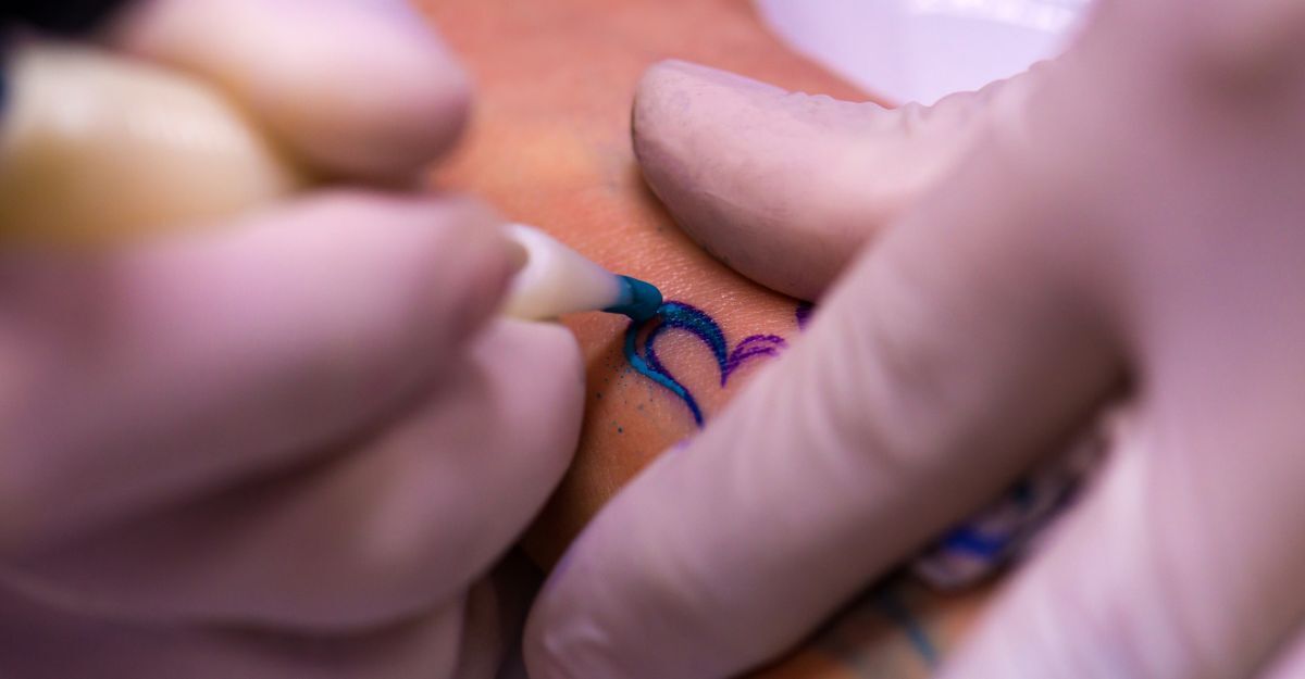 Il tatuaggio di un cuore