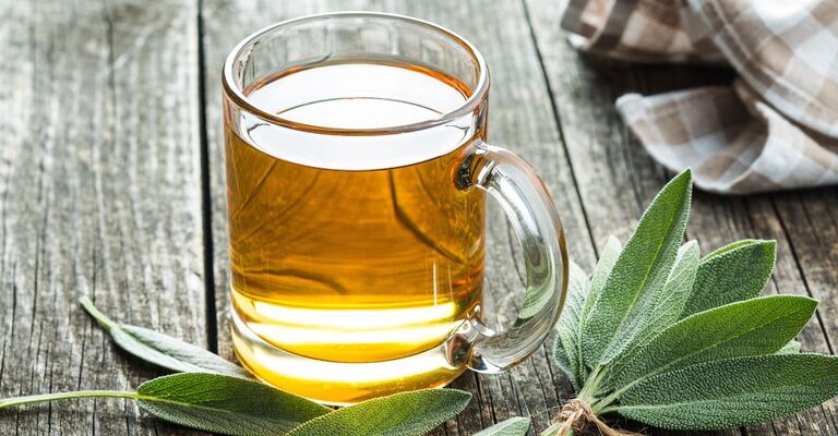 tisana alla salvia