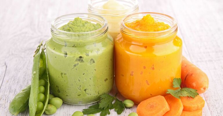 arbanelle con omogeneizzati fatti in casa