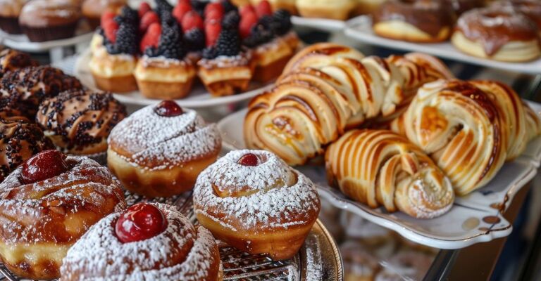 brioches e pasticcini