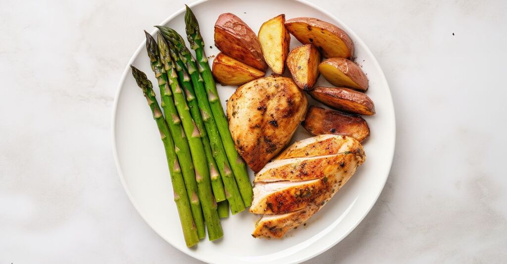 pollo-patate-e-asparagi