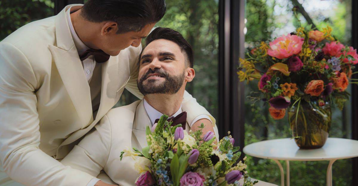 Due uomini che si sposano