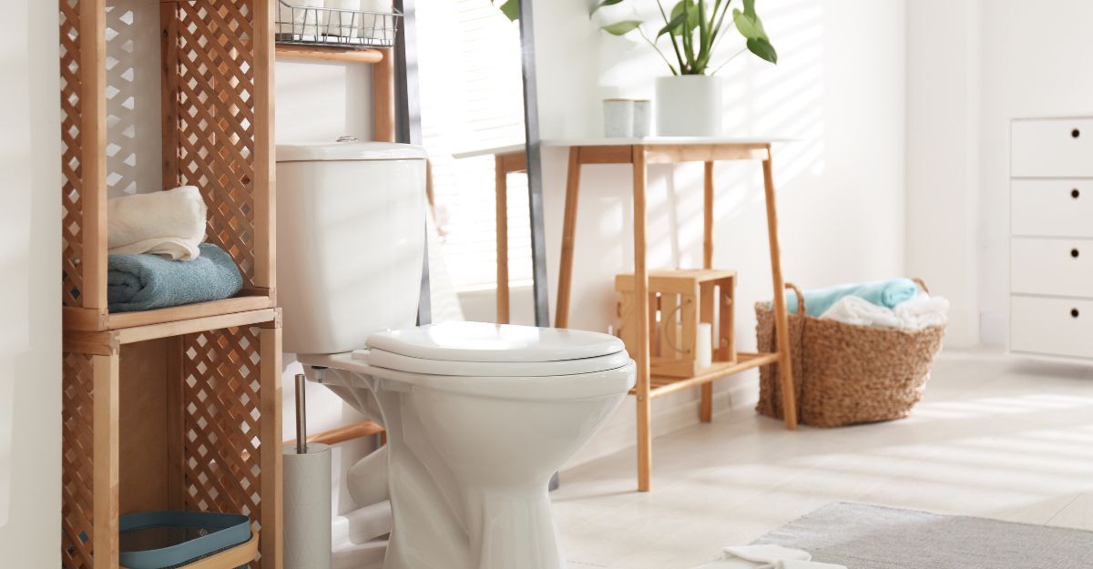 sala da bagno di una casa