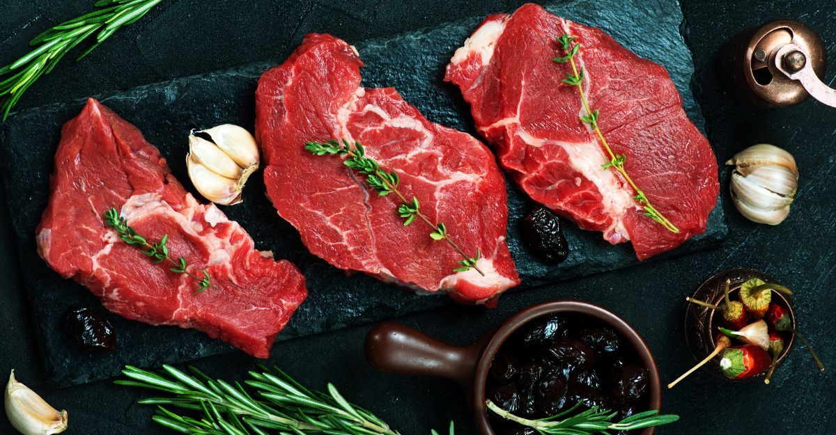 Della carne rossa