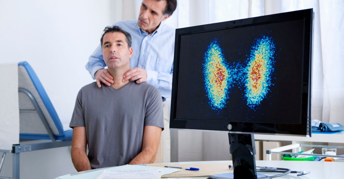 endocrinologo visita paziente