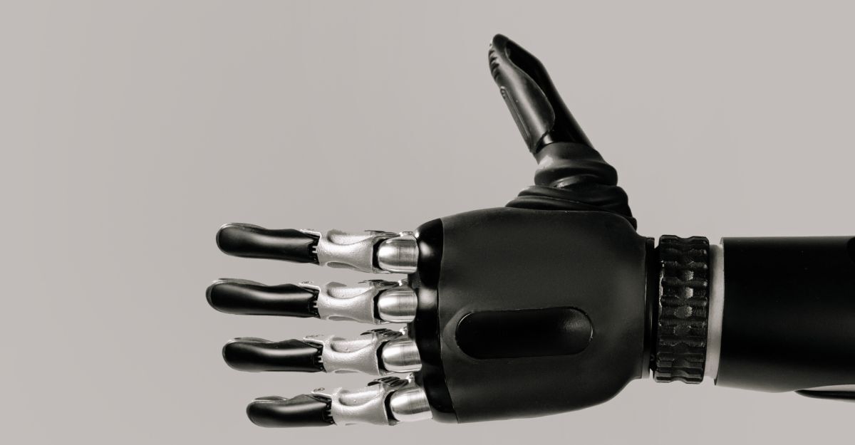 La protesi di una mano