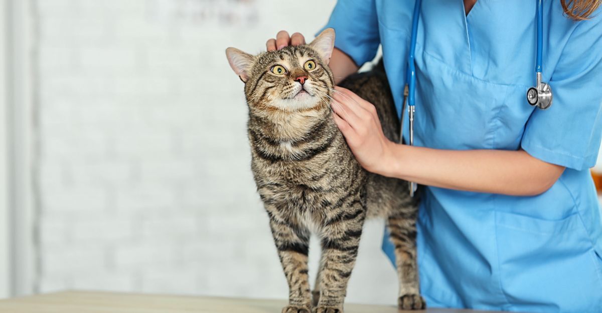 gatto dal veterinario