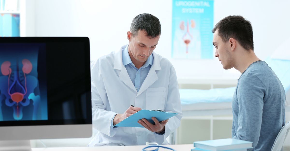 Un paziente dal medico