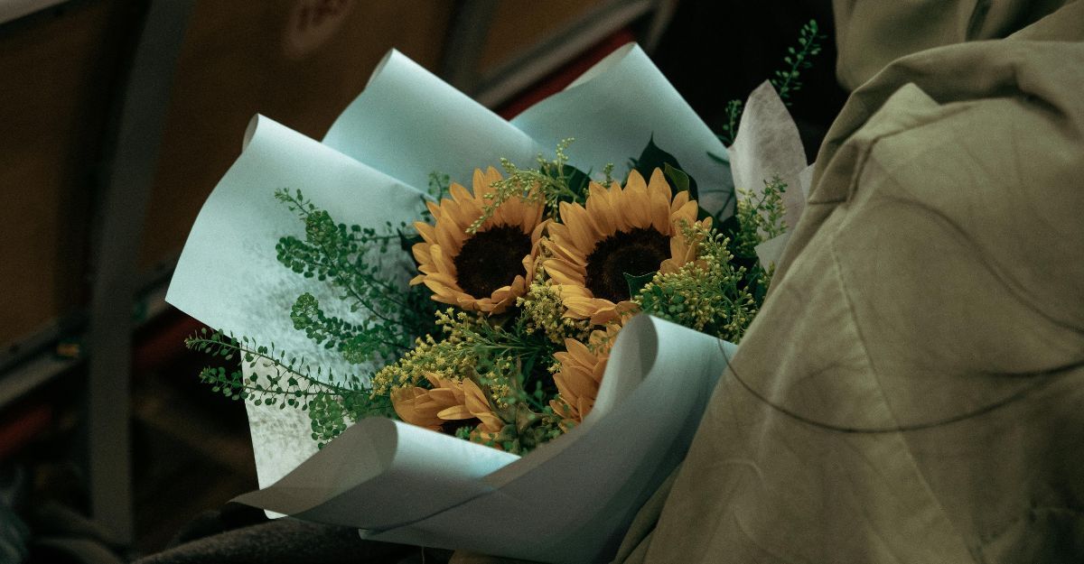Mazzo di girasoli