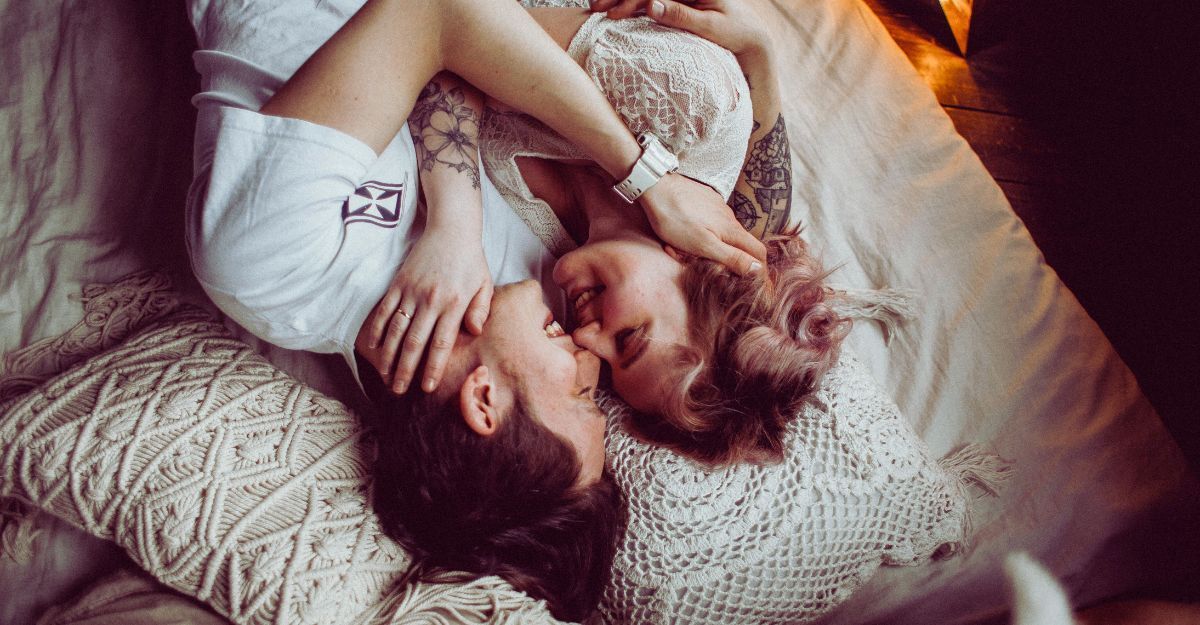 Una coppia a letto