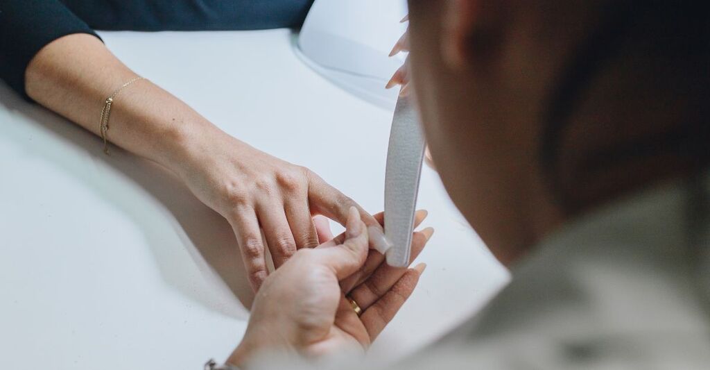 mani durante manicure